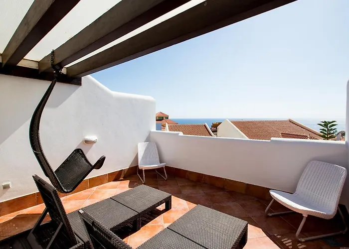 Go2tenerife Apart'manon Duplex W/ Solarium, Pools & Sea View Lejlighed Costa Adeje (Tenerife)