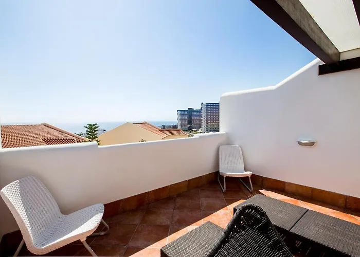 公寓 Go2tenerife Apart'manon Duplex W/ Solarium, Pools & Sea View *
